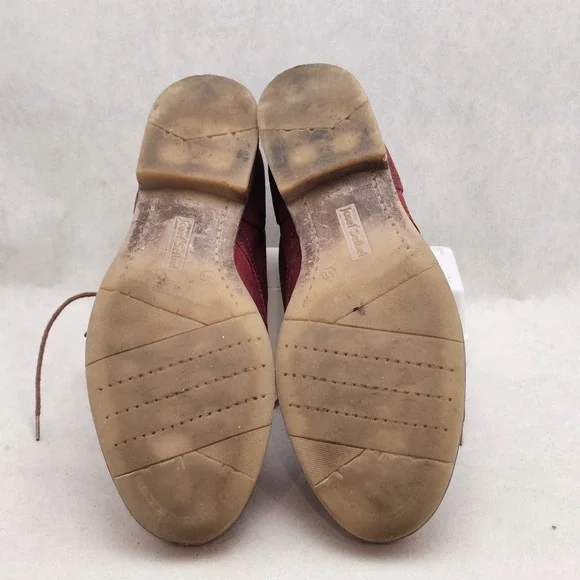 Josef Seibel Sienna 03 Carmin Ankle Boots, Red Leather, Womens Size 9 US / 40 EU - Picture 6 of 7